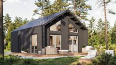 Aurea 5,76x7,4 insulated wooden house