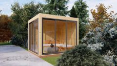 Deluxe 3x3 Wooden Pergola