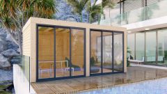 Deluxe Wooden Pergola 3x5