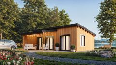 Modern Wooden House Verno